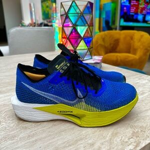 Nike Vaporfly 3 Blue/Yellow Sneakers! Sz 11